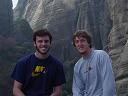 me and Bolls with another monastary in the background