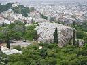 Mars Hill, as seen from the Parthenon