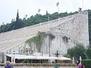 this stadium will also be the finish line for the marathon in the 2004 Olympics