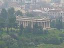 a view of the agora below Mars Hill