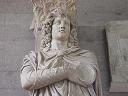 one of the statues uncovered in corinth