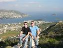 zach and daniel on the mountain