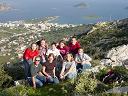 some of the girls who hiked up the first time