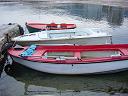 some boats at the dock