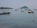 the greeks keep all of their boats anchored off the shore....not sure why