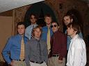the boys, in their V-day best