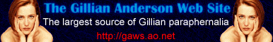 The Official Gillian Anderson WebSite (GAWS)