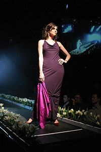 Designed by Areta, modeled by Tonia