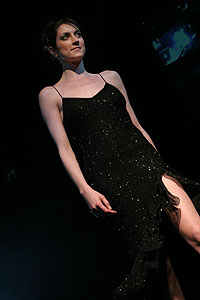 Designed by Ross Meyer, modeled by Lara