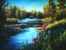 Fireweed by the creek
