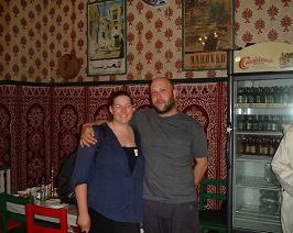 Adam and Becky in Tangiers