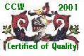 CCW otorga a este sitio el  WEB'S QUALITY CERTIFICATE