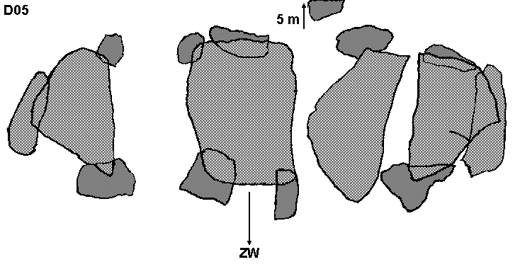 Hunebed D5 bij Zeijen (Noordse Veld), gemeente Tynaarlo / Gro�steingrab D5 bei Zeijen, Gemeinde Tynaarlo / All�e couverte D5 chez Zeijen, commune de Tynaarlo / Tumba megal�tica D5 cerca de Zeijen, municipio de Tynaarlo