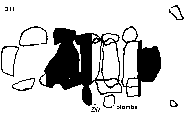 Hunebed D11 bij Anloo (Landgoed Terborgh), gemeente Anloo / Gro�steingrab D11 bei Anloo, Gemeinde Anloo / All�e couverte D11 chez Anloo, commune d'Anloo / Tumba megal�tica D11 cerca de Anloo, municipio de Anloo