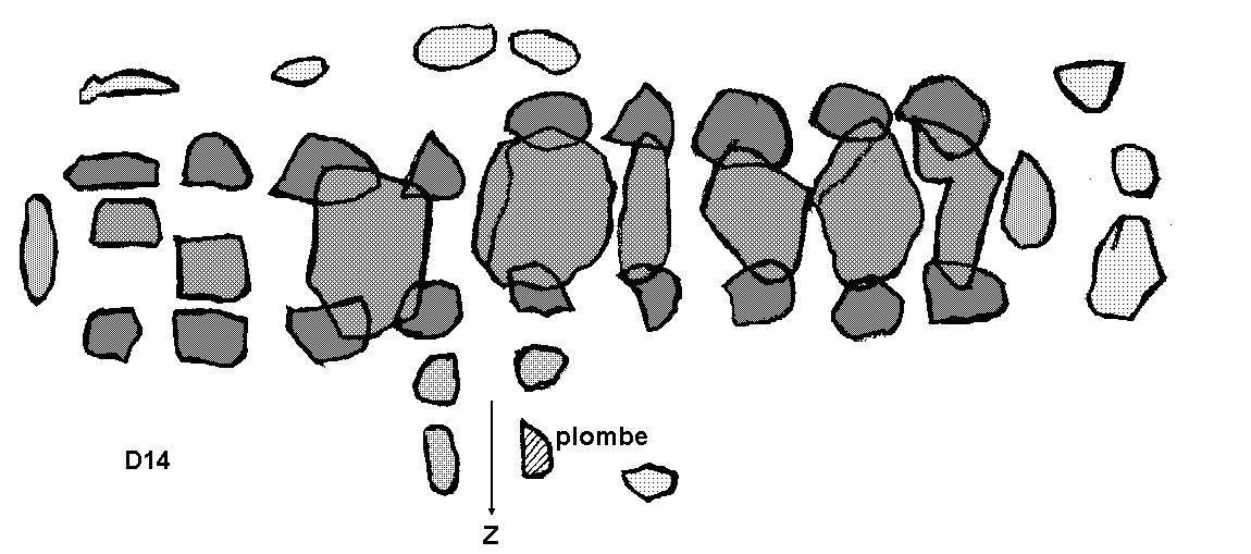 Hunebed D14 bij Eexterhalte (Stationsstraat), gemeente Anloo / Gro�steingrab D14 bei Eexterhalte, Gemeinde Anloo / All�e couverte D14 chez Eexterhalte, commune d'Anloo / Tumba megal�tica D14 cerca de Eexterhalte, municipio de Anloo