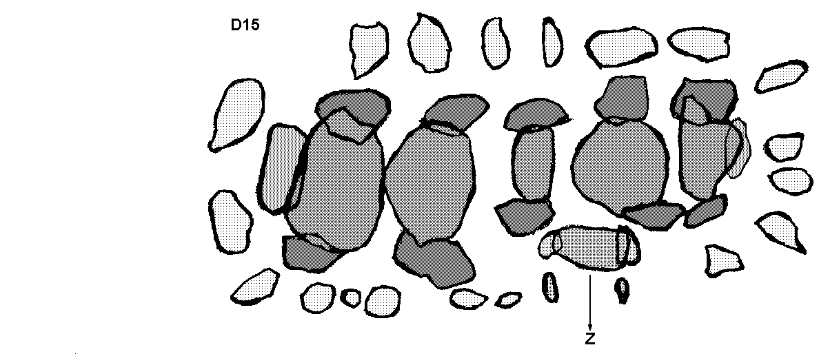 Hunebed D15 bij Loon (Looner es), gemeente Assen / Gro�steingrab D15 bei Loon, Gemeinde Assen / All�e couverte D15 chez Loon, commune d'Assen / Tumba megal�tica D15 cerca de Loon, municipio de Assen