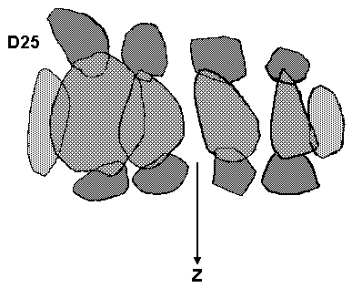 Hunebed D25 bij Bronneger (Zuider es), gemeente Borger / Gro�steingrab D25 bei Bronneger, Gemeinde Borger / All�e couverte D25 chez Bronneger, commune de Borger / Tumba megal�tica D25 cerca de Bronneger, municipio de Borger