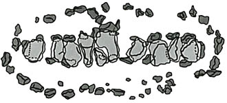 Gro�steingrab Gro�-Ber�en, Niedersachsen / Hunebed van Gross-Berssen, Neder-Saksen / All�e couverte de Gross-Berssen, Basse-Saxe / Tumba megal�tica de Gross-Berssen, Sajonia Baja