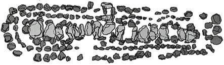 Gro�steingrab Thuine / Hunebed Thuine / All�e couverte de Thuine / Tumba megal�tica de Thuine