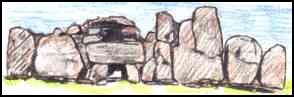 Dolmen d'Osono chez Triei / Hunebed van Osono bij Triei / Gro�steingrab von Osono bei Triei / La tumba megal�tica de Osono cerca de Triei