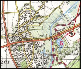 Location of the tombs D28 and D29 near Buinen / Lage der Gr�ber D28 und D29 bei Buinen / Ligging van de graven D28 en D29 bij Buinen / Position des tombes D28 et D29 chez Buinen / Posici�n de las tumbas D28 y D29 cerca de Buinen