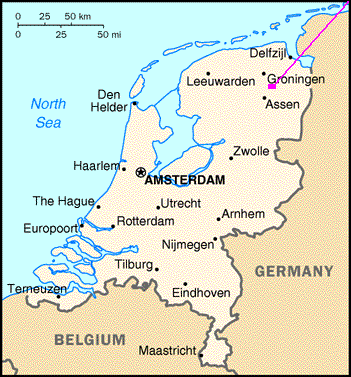 Location of Noordlaren in the Province of Groningen / Ligging van Noordlaren in de Provincie Groningen / Lage Noordlarens in der Provinz Groningen / Position de Noordlaren � la Province de Groningue / Posici�n de Noordlaren en la Provinzia de Groninga
