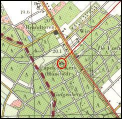 Location of the reconstructed tomb D49 near Schoonoord / Lage des wieder hergestelltes Grab D49 bei Schoonoord / Ligging van het weer herstelde graf D49 bij Schoonoord / Position de la tombe r�constru�e D49 chez Schoonoord / Posici�n de la tumba reconstruida D49 cerca de Schoonoord 