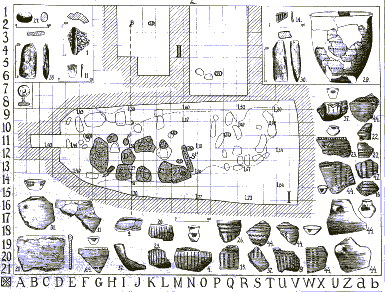 Verdwenen Hunebed O1 bij Eese (De Eese), gemeente Steenwijk / Verschwundenes Gro�steingrab O1 bei Eese, Gemeinde Steenwijk / All�e couverte disparue O1 chez Eese, commune de Steenwijk / Tumba megal�tica desaparecida O1 cerca de Eese, municipio de Steenwijk