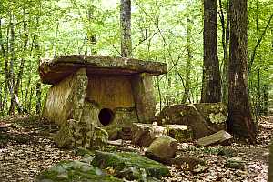 Vall�e de Pshada Dolmen no. 1 / hunebed van de Pshada-vallei nr. 1 / Dolmen der Pshada-Ebene Nummer 1 / dolm�n do Valle de Pshada no. 1