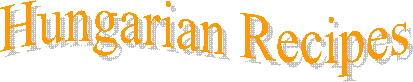 Hungarian Recipes