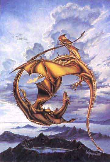 The more complicated picture of the other one. It's two dragons dancing.