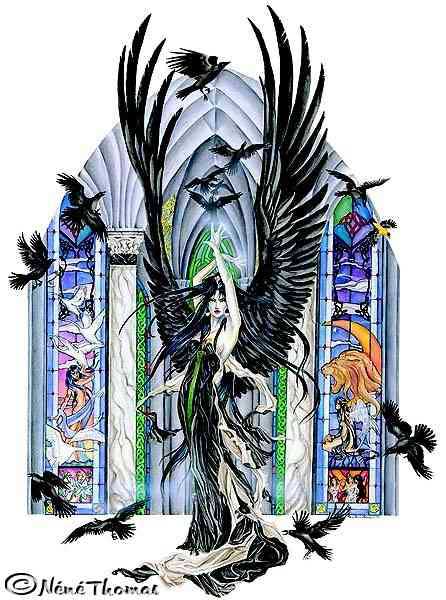 Raven faerie