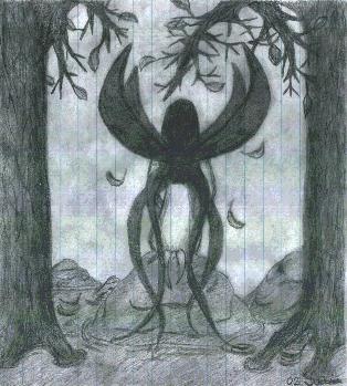 A picture of a faerie Julie drew.