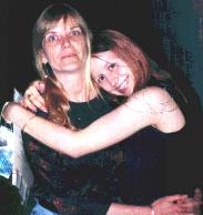 Julie and her mommy.