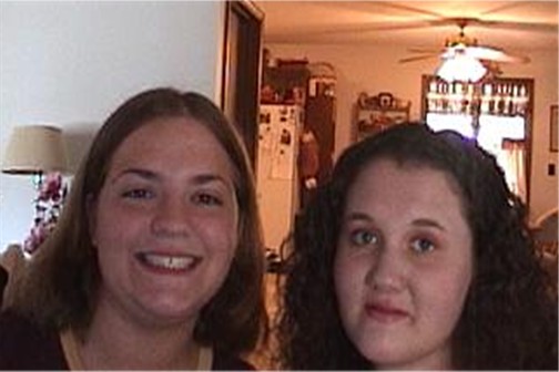 Morgan and one of my other underclassmen friends, Kinley.