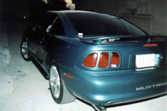 Jess's mom's boyfriend's car.