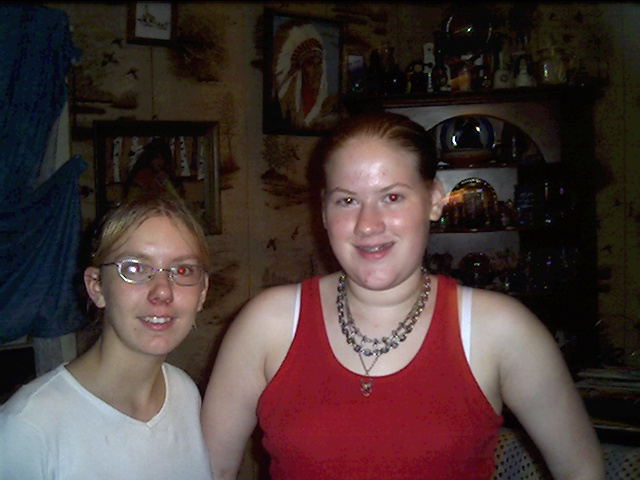 Jamie and me.