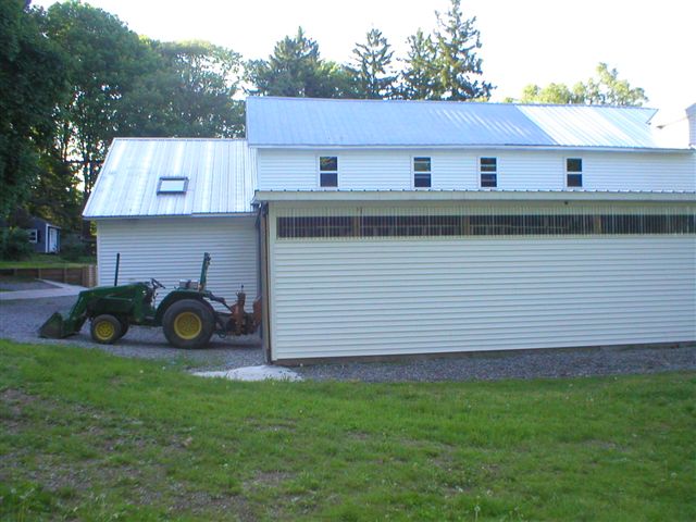 Barn viewed from the House
