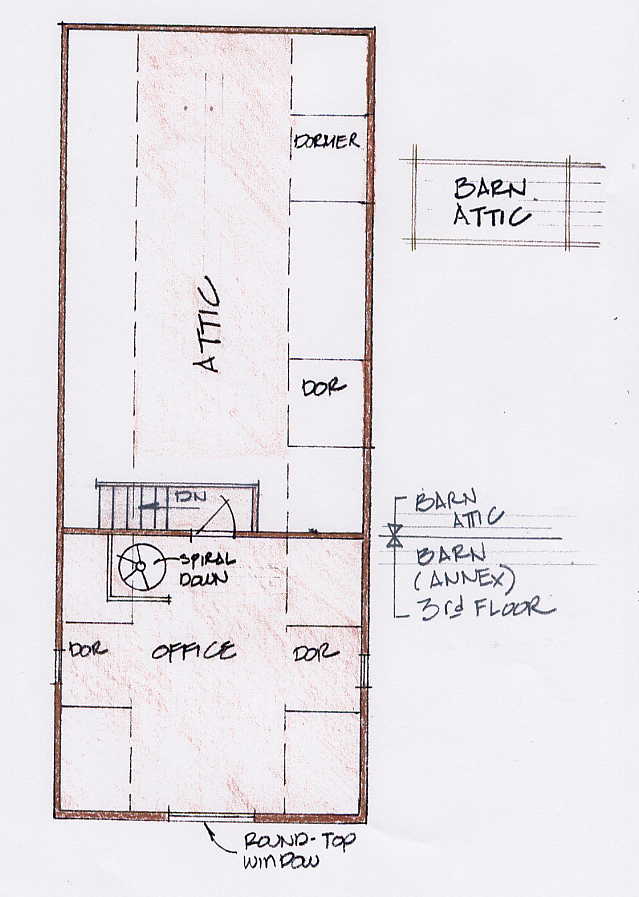 Barn Third Floor Plan