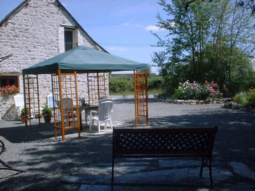 Back view of Croft