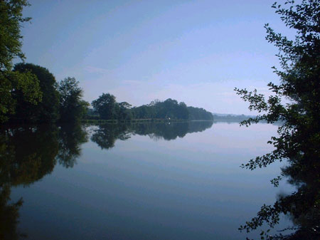 Local lake for great fishing