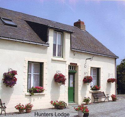 Front view of The Lodge