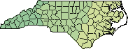 Map of North Carolina