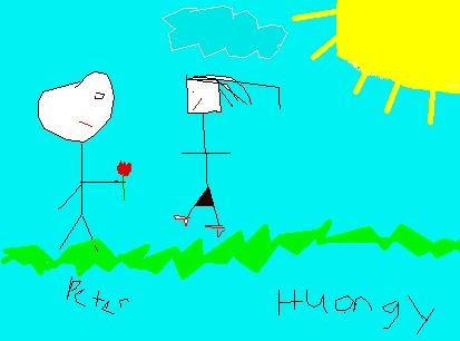 Masterpiece drawn by Peter