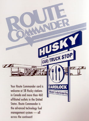 Husky Route Commander Directory - inside cover