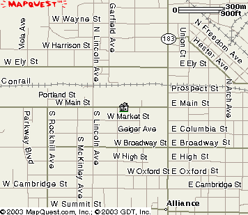 Map of 161 W Main (Duplex)