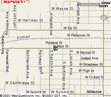 Map of 440 W Main