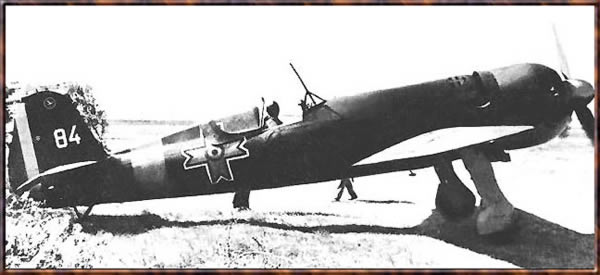 IAR-80A fighter on the east front