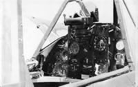 Cockpit of the IAR-80. Click for a full-size version