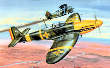 Here's a nice artist impression of how an IAR-80 with a Junkers Jumo 211Da engine might have looked like